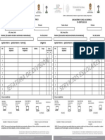 Formato Carga de Materias