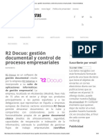 R2 Docuo - Gestión Documental y Control de Procesos Empresariales - Dokumentalistas