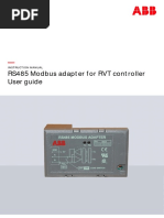 RS485 Modbus Adapter For RVT Controller: User Guide