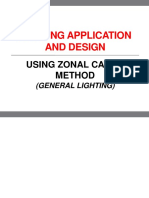 Lighting Application and Design: Using Zonal Cavity Method