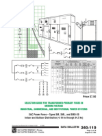 S&C Selection Guide For Transformer Primary Fuses in Medium Voltage 1984