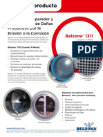 Belzona® 1311: Compuesto Reparador y Reconstructor de Daños Producidos Por La Erosión o La Corrosión