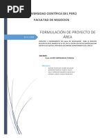 Formulacion de Proyectos - Tarea 1