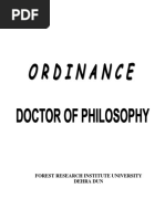 Phd-Ordinance 2016 PDF