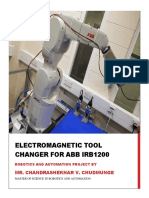 Electromagnetic Tool Changer For ABB IRB1200 by Chandrashekhar Chudmunge