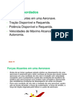 Forças Atuantes em Uma Aeronave, Tração e Potência