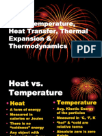 Heat, Temperature, Heat Transfer, Thermal Expansion & Thermodynamics