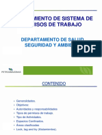 Procedimiento de Sistema de Permisos de Trabajo