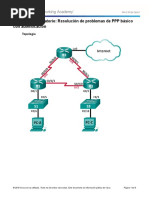 2.4.1.5 Lab - Troubleshooting Basic PPP With Authentication