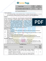 CE304 Design of Concrete Structures - II PDF