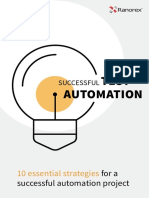 Successful Test Automation (Ranorex)