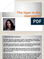 The Tiger in The Menagerie