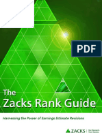 Zacks Rank Guide: Harnessing The Power of Earnings Estimate Revisions