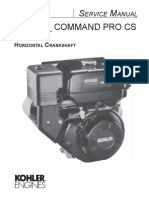 Kohler Command Pro Horizontal SM - 6369001 - CS4 - CS6 - CS8.5 - CS10 - CS12 PDF