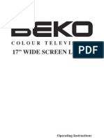 Beko 17WLB450S Manual