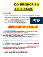 Ceia Com Deus Ou Ceia Do Diabo