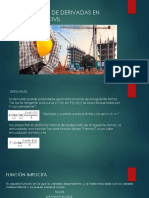 Aplicación de Derivadas en Ingeniería Civil