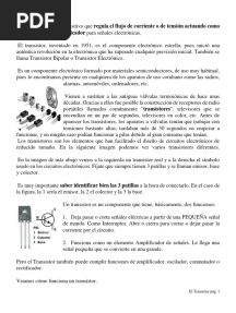 Qué Es Un Transistor