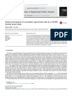 Failure Investigation of A Secondary Super Heat 2017 Case Studies in Enginee