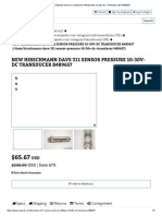 Hirschmann Davs 311 Sensor Pressure 10-30v-Dc Transducer b489657