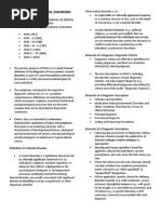 2.0 Classification of Mental Disorders