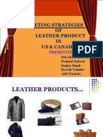 Marketing Strategies Leather Products