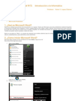Contenido Del Parcial N°2 - Word y Excel