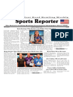 August 29 - September 4, 2018 Sports Reporter