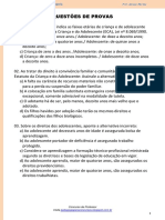 SIMULADO Estatuto Da Criança e Do Adolescente - Pedagogia para Concursos