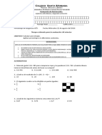 Evaluacion de Numeración Septimo