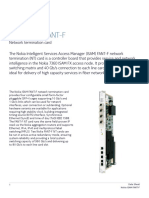 Nokia ISAM FANT-F Datasheet