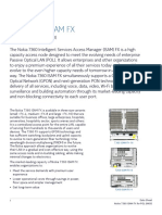 Nokia 7360 ISAM FX Shelf ANSI For POL DataSheet