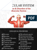 Diseases & Disorders of The Muscular System