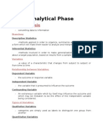 Analytic Phase Research