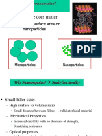 Size Does Matter: Nanoparticles Microparticles