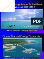 Renewable Energy Sources For Caribbean Territories and SIDS: OTEC