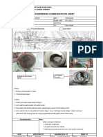 Engineering Communication Sheet: Pt. Torishima Guna Engineering Engineering Service Division