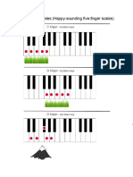 Major Pentascales (Happy-Sounding Five-Finger Scales)