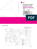 DVD Micro Home Cinema System: Service Manual