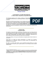 La Formación y El Estilo Del Terapeuta - Ceberio Moreno DesChamps Libro