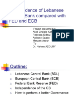 BDL Compared To FDL and Ecb