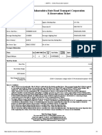 Maharashtra State Road Transport Corporation E-Reservation Ticket