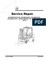 YALE (J813) GDP40VX5 LIFT TRUCK Service Repair Manual PDF