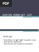 Usos Del Verbo Get - Got