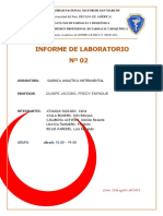 Informe de Laboratorio II Determinacion de Curva de Ringbow