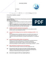 Cas Reflection Form 5