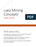 Data Mining Concept (MMU)