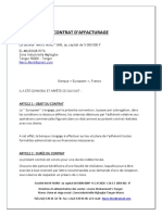 Contrat D'affacturage