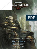 WH40K - Burden - Episode 1 - Gabor Izsof