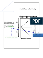 Rescue Scaffold Drawing